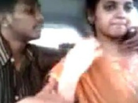 A Tamil guy smooches and fondles the