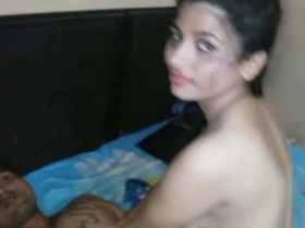 Young doll gets her taut coochie spread