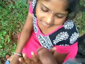 Hot Telugu female gives POV blowjob in
