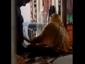 Desi bhabi in village spits in video