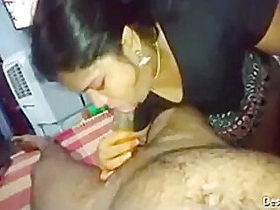 Prostitute Mallu Steaming blowjob