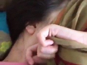 Desi school student gets naughty in
