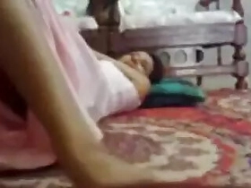 Pakistani teen girl with Uncle Long