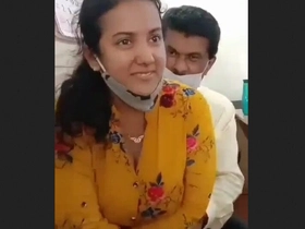 Office Boss Pokes His Employee on His