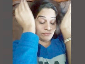 Aunty with unshaved cooch gets porked in