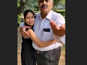 Recent viral video of middle-aged man's