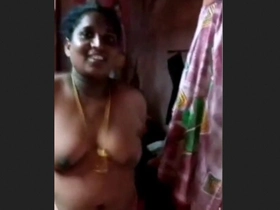 Tamil wife's body unsheathed in steamy