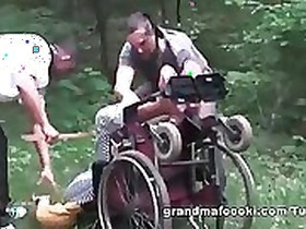Huge-chested granny Valentina Paxby