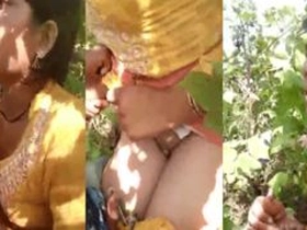 Dehati's hot outdoor sex vid featuring