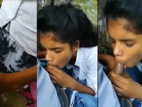 Desi student gives a bj to her boyfriend