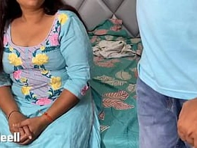 Mom gets caught in the act: Hindi XXX